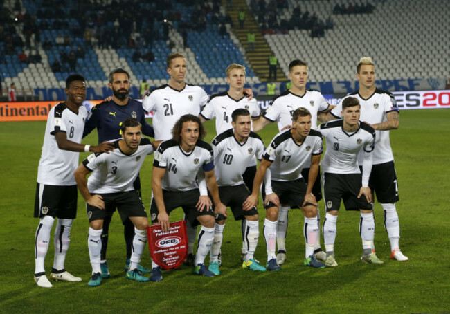 Soccer WCup 2018 Serbia Austria