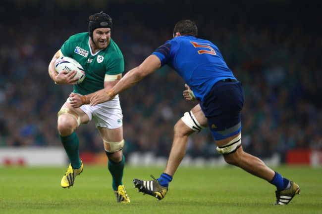 Rugby Union - Rugby World Cup 2015 - Pool D - France v Ireland - Millennium Stadium