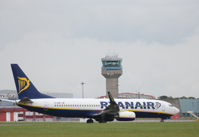 2/9/2014. Aeroplanes at Dublin Airport