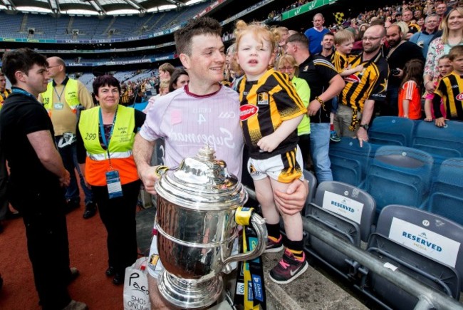 Jonjo Farrell with his daughter Alisha