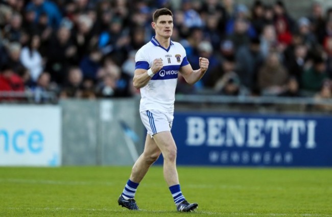 Diarmuid Connolly celebrates at  the final whistle