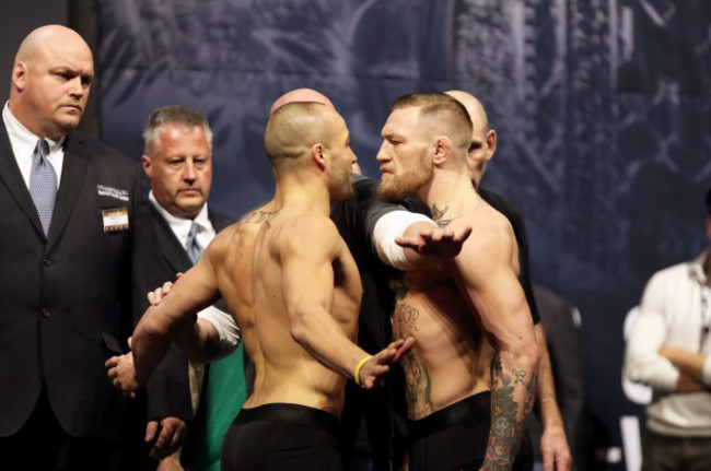 Eddie Alvarez and Conor McGregor