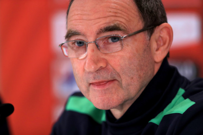 Republic of Ireland Training and Press Conference - Ernst-Happel Stadium