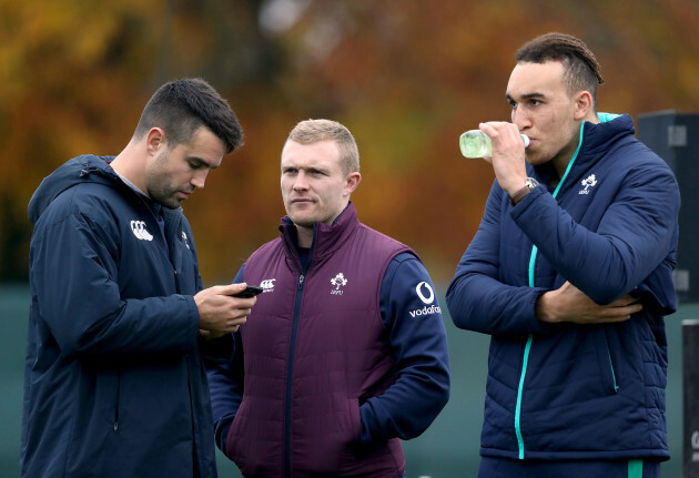 Conor Murray, Keith Earls and Ultan Dillan