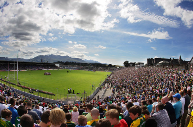 General view of Fitzgerald Stadium, Killarney