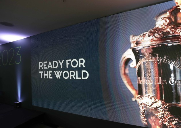 A view of the bid for the 2023 Rugby World Cup