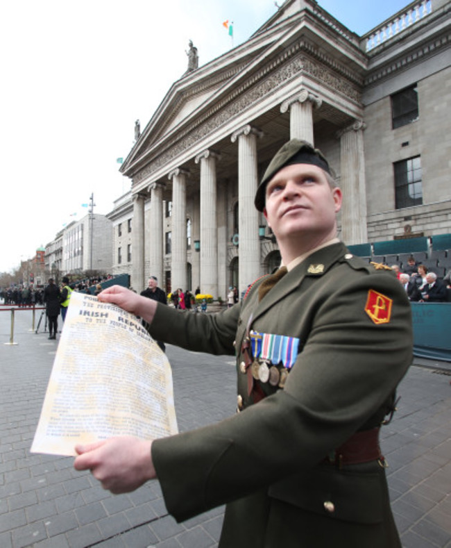 27/3/2016 1916 Easter Rising Centenary Celebrations