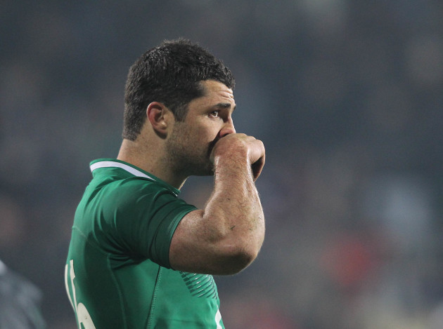 Irelands Rob Kearney disappointed after the game