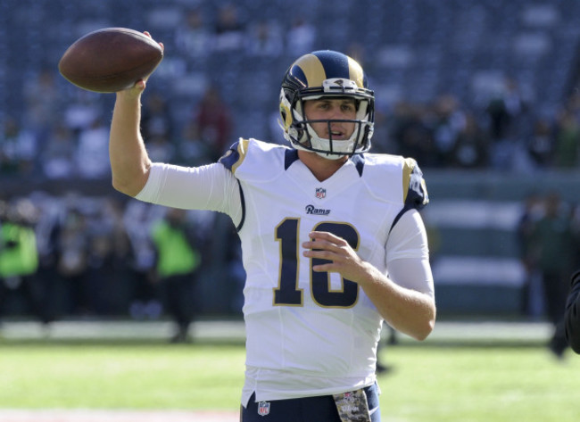 Rams Goff Starts Football