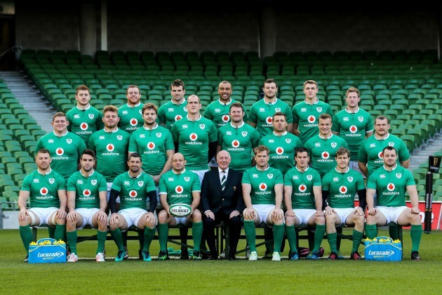 The Ireland team to face New Zealand