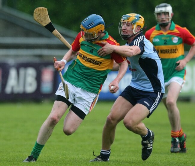 Ciaran Kilkenny tackles Dion Wall