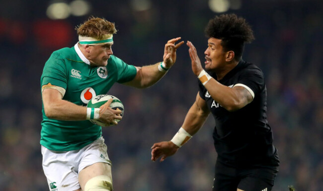 Ardie Savea and Jamie Heaslip