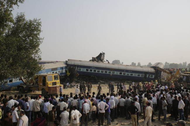 India Train Derails