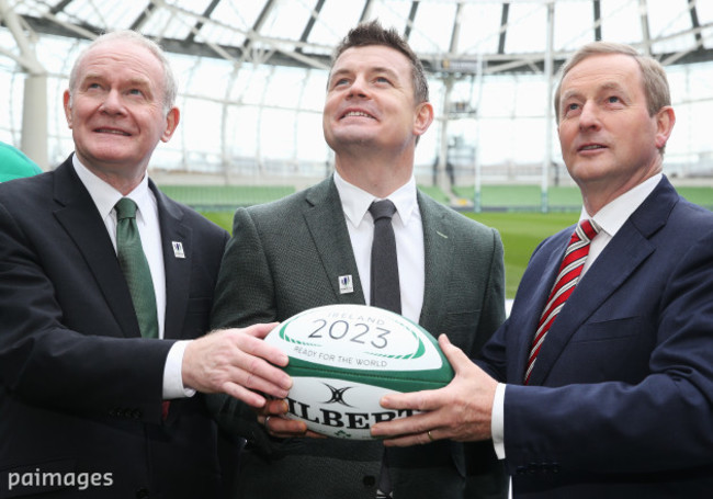 Official Launch of Ireland's Bid for the 2023 Rugby World Cup