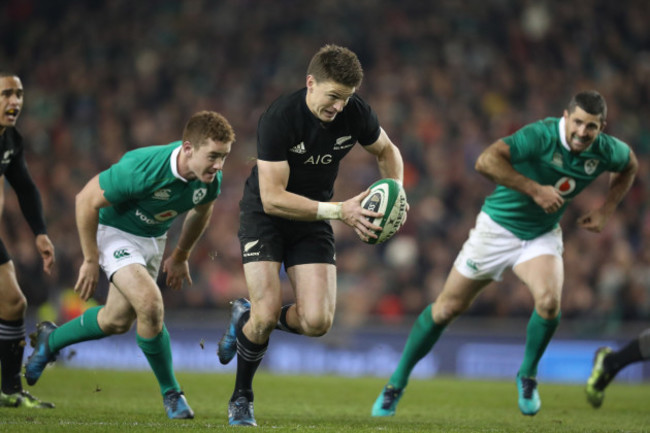 New Zealand All Blacks Beauden Barrett