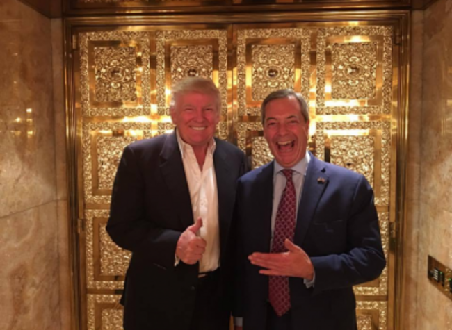 Farage Trump