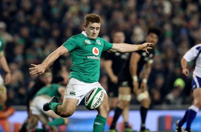 Ireland’s Paddy Jackson