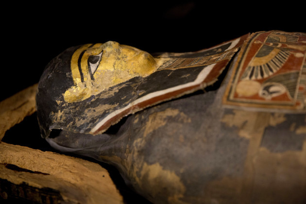 Mideast Israel Mummy