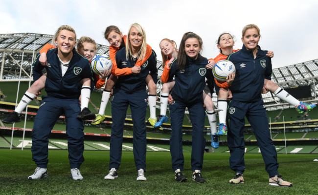 Aviva FAI Soccer Sisters Launch