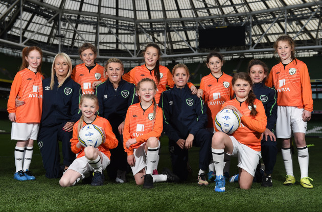 Aviva FAI Soccer Sisters Launch