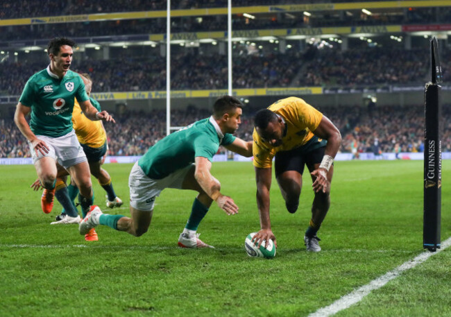 Tevita Kuridrani scores his sides second try