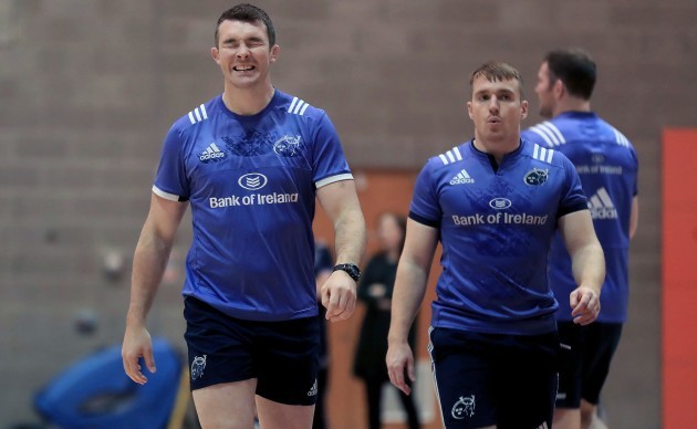 Peter O'Mahony and Rory Scannell
