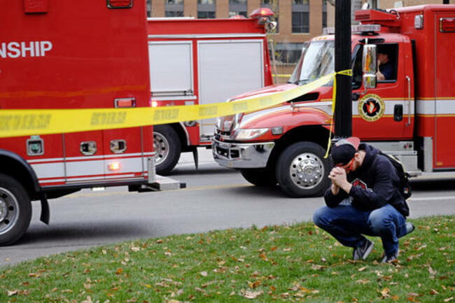 APTOPIX Ohio State Active Shooter