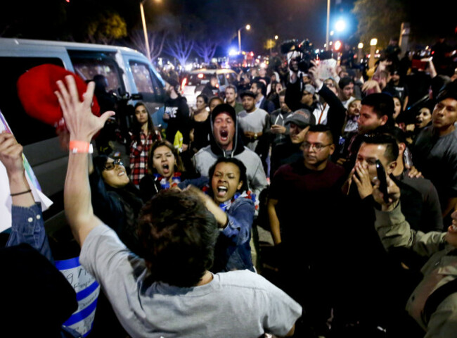 GOP 2016 Trump Protest