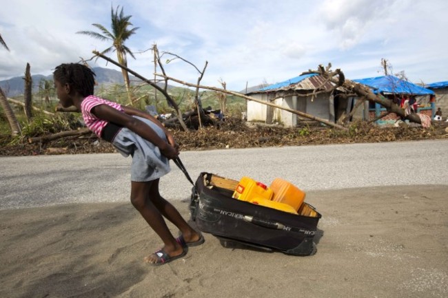 Haiti Hurricane Scarce Water