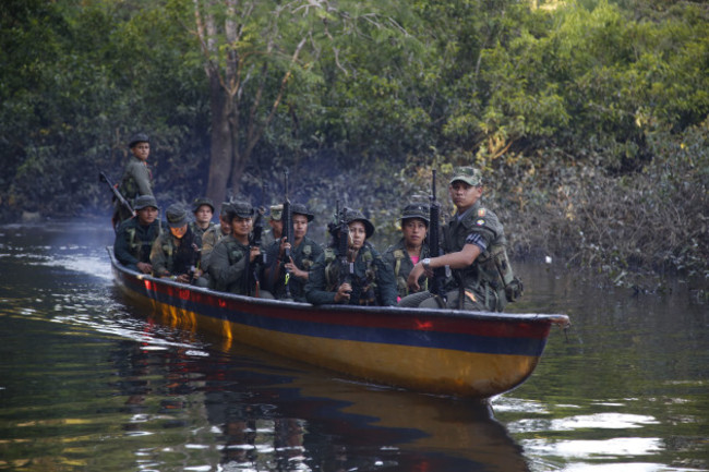 Colombia Rebels At Ease Photo Gallery