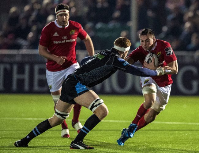 Rob Harley tackles Tommy O’Donnell