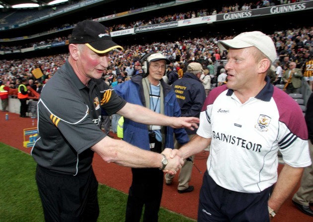 Manager Brian Cody and Manager Ger Loughnane