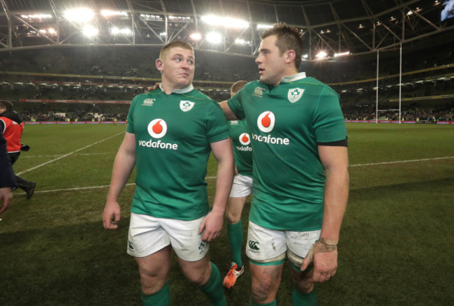 Tadhg Furlong and CJ Stander