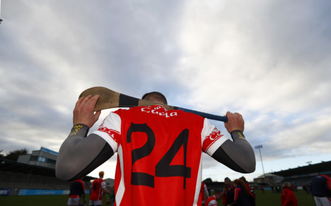 Con O'Callaghan after the final whistle