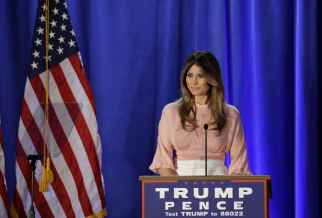 Campaign 2016 Melania Trump