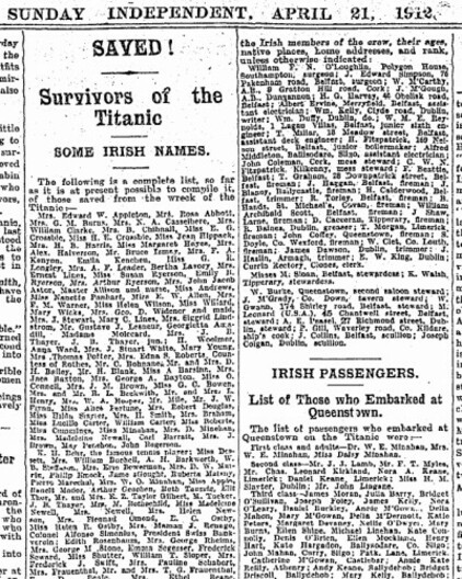 Archives Show Human Tragedy And Truth Behind Titanic Sinking