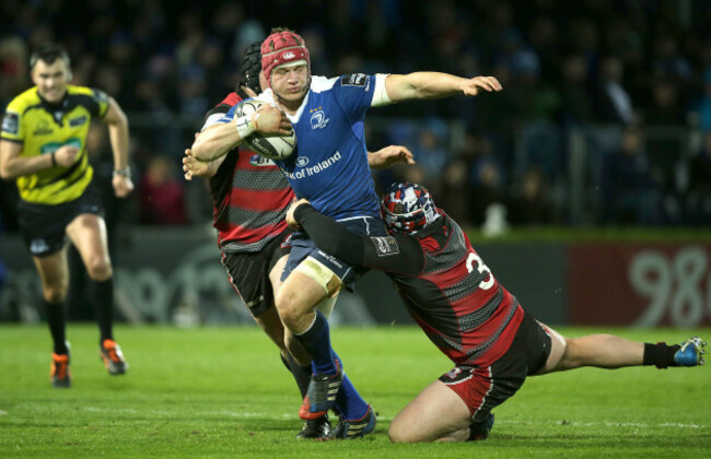 Josh van der Flier with WP Nel