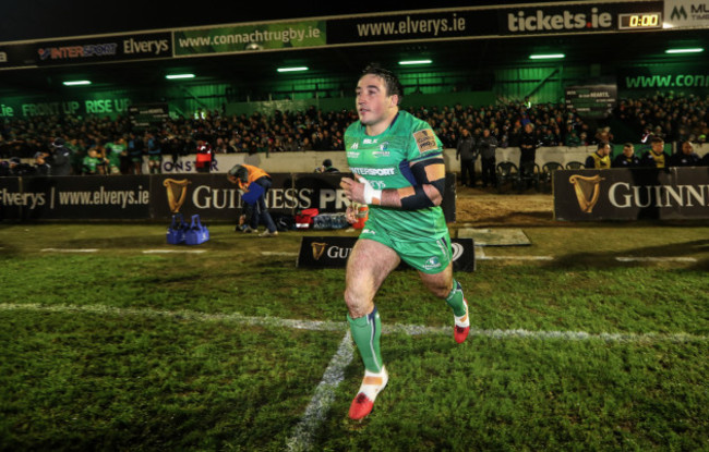 Denis Buckley takes to the field to makes his 100th cap