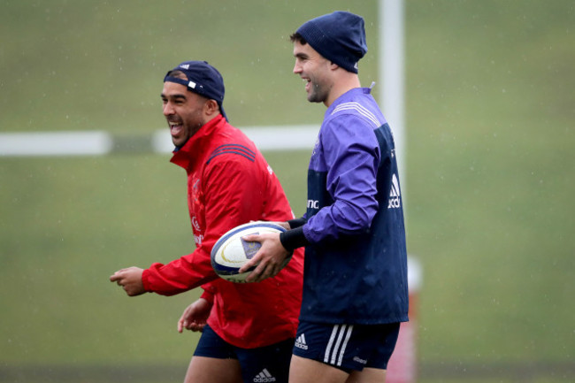 Simon Zebo and Conor Murray