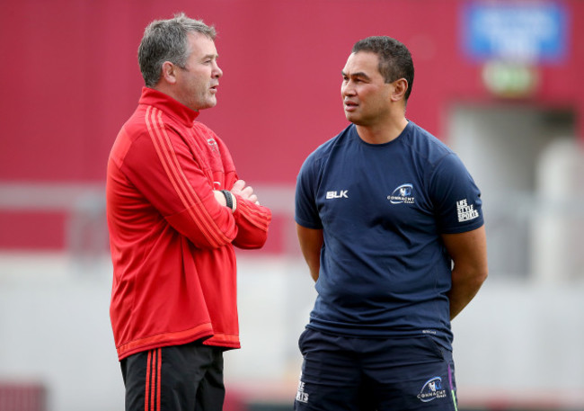 Anthony Foley with Pat Lam