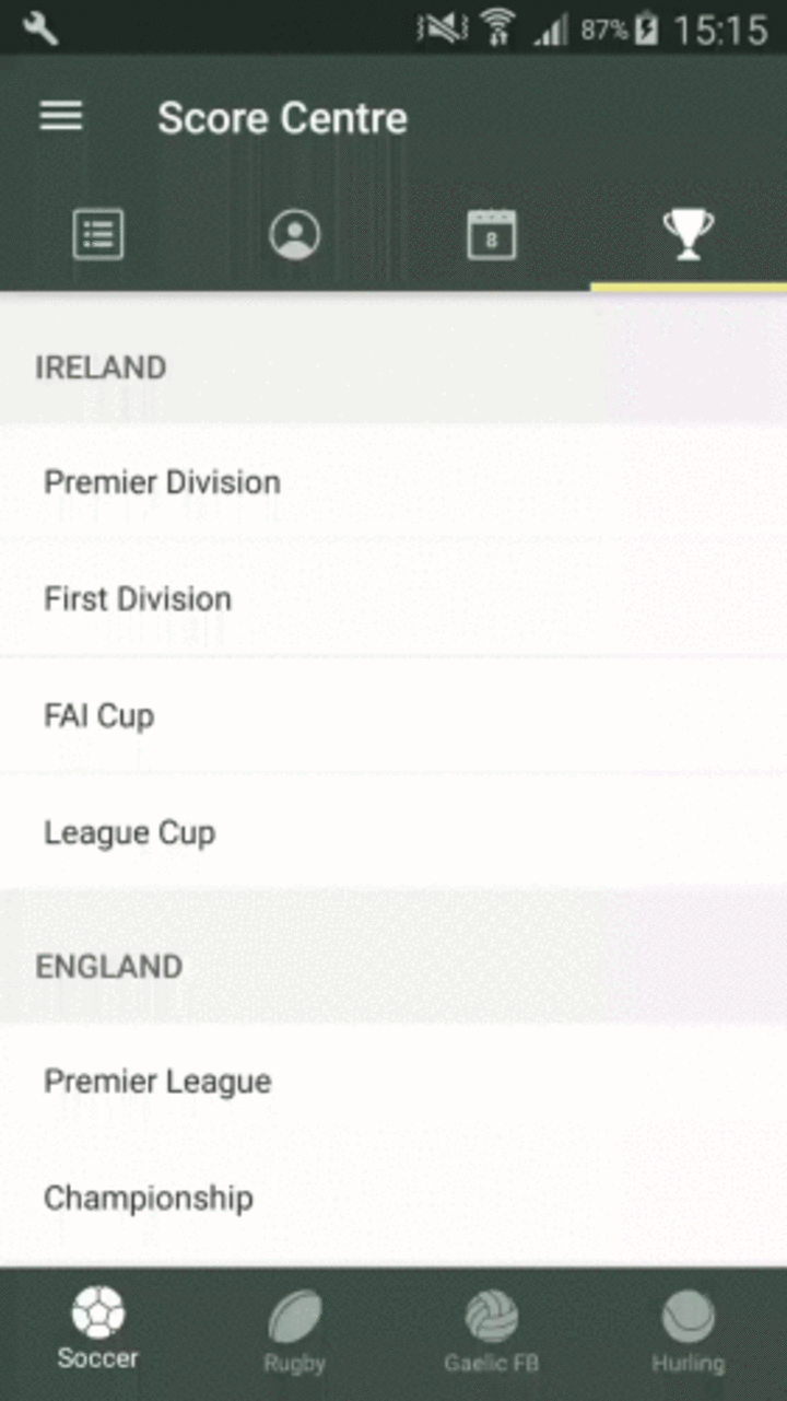 We've revamped the Score Centre on the The42 app · The42