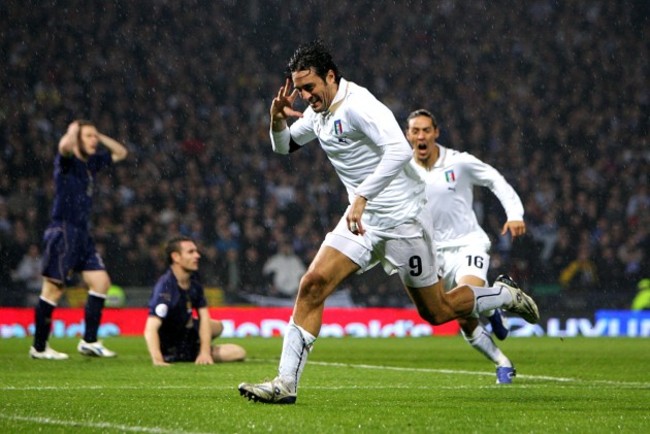 Soccer - UEFA European Championship 2008 Qualifying - Group B - Scotland v Italy - Hampden Park