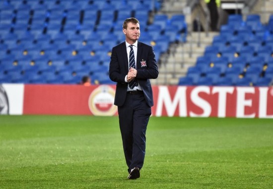 Stephen Kenny before the game