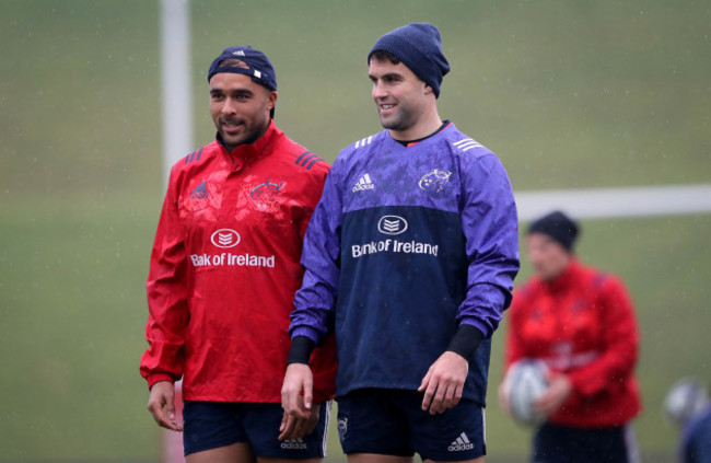 Simon Zebo and Conor Murray