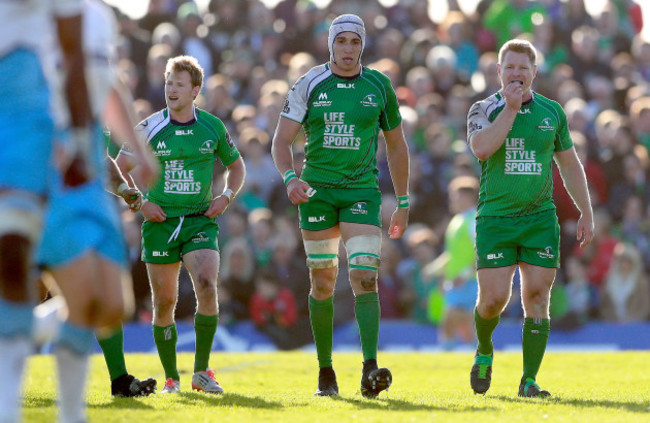 Kieran Marmion, Ultan Dillane and Tom McCartney