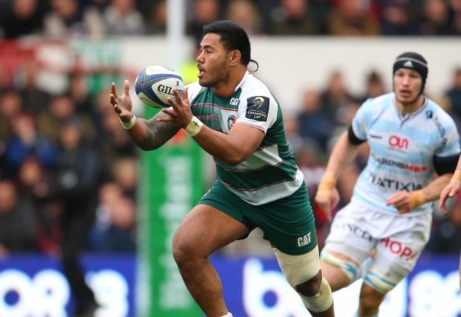 Leicester&rsquo;s Manu Tuilagi