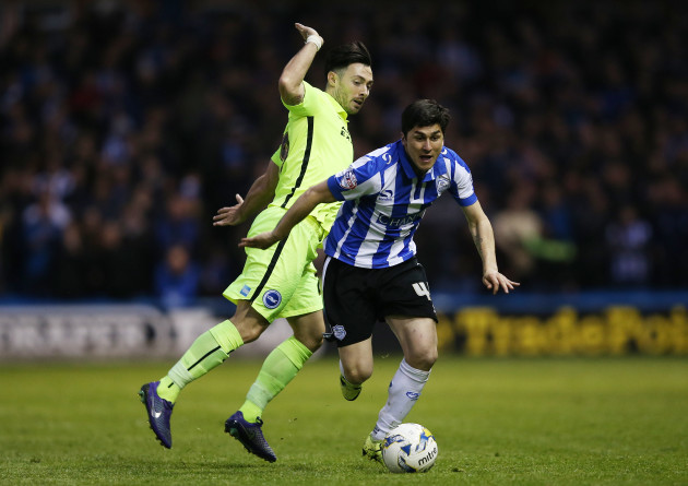 Sheffield Wednesday v Brighton and Hove Albion - Sky Bet Championship - Play Off - First Leg - Hillsborough
