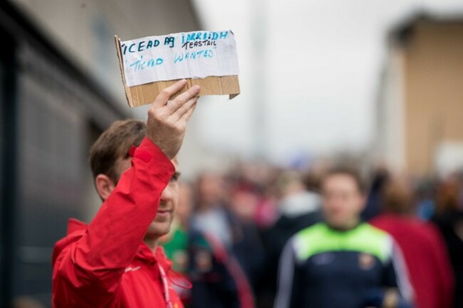 A Mayo fan in search of a ticket