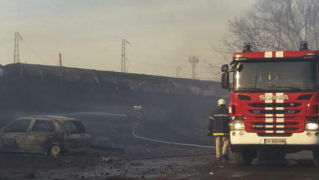 Bulgaria Train Exploision