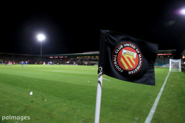 Soccer - Emirates FA Cup - First Round - FC United of Manchester v Chesterfield - Broadhurst Park